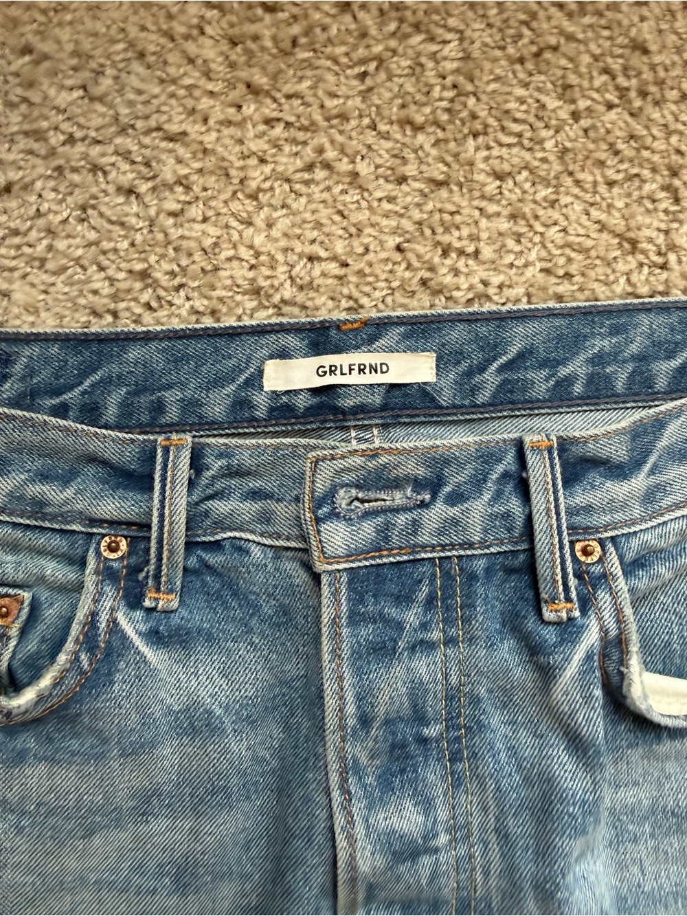GRLFRND Karolina Slim Straight Jean - Picture 2 of 3